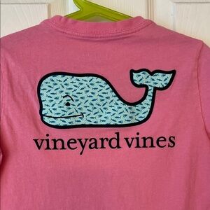 Vineyard Vines Boys Short Sleeve Pink Tee size 6